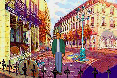 Broken Sword The Shadow of the Templars screenshot 4 for GameBoy Advance